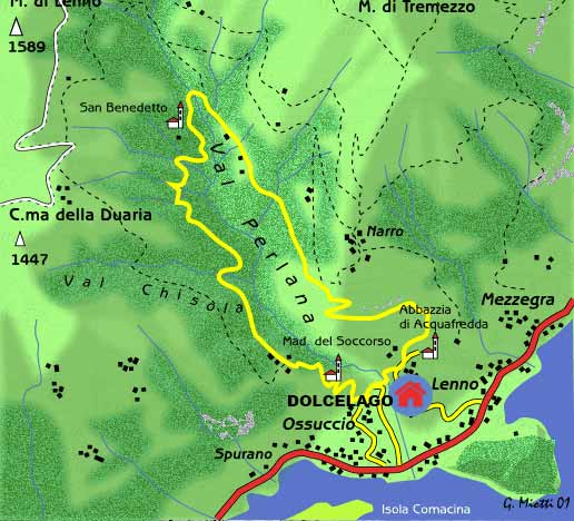 Sanbenedetto mappa