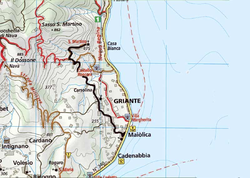 s. martino mappa